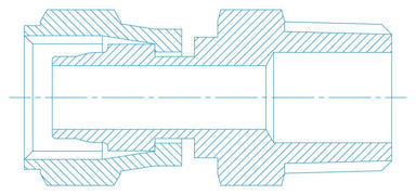 FLARELESS SWIVEL x NPT MALE, EQUAL & REDUCER | FST-8NT - Custom Fittings