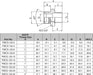 1" BSPP CONE SEAT HEX MALE FOR SOCKET WELD-FMCS-125-16 - Custom Fittings