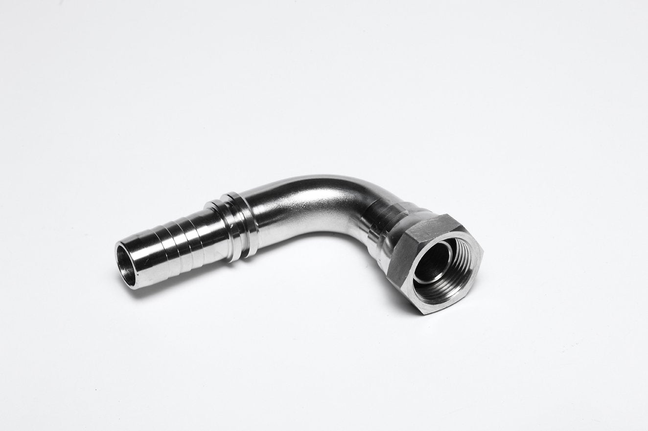 1/2 Female Flat Face Swivel 1/2 Hose WITH A 90 Elbow 1/2 Female Flat Face Swivel 1/2 Hose WITH A 90 Elbow