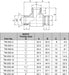 1/4" BSPP CONE SEAT ALL MALE EQUAL TEE-TM-200-04 - Custom Fittings