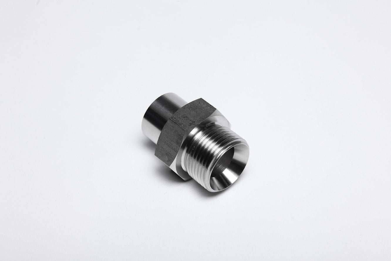 1/4" BSPP CONE SEAT HEX MALE FOR SOCKET WELD-FMCS-125-04 - Custom Fittings