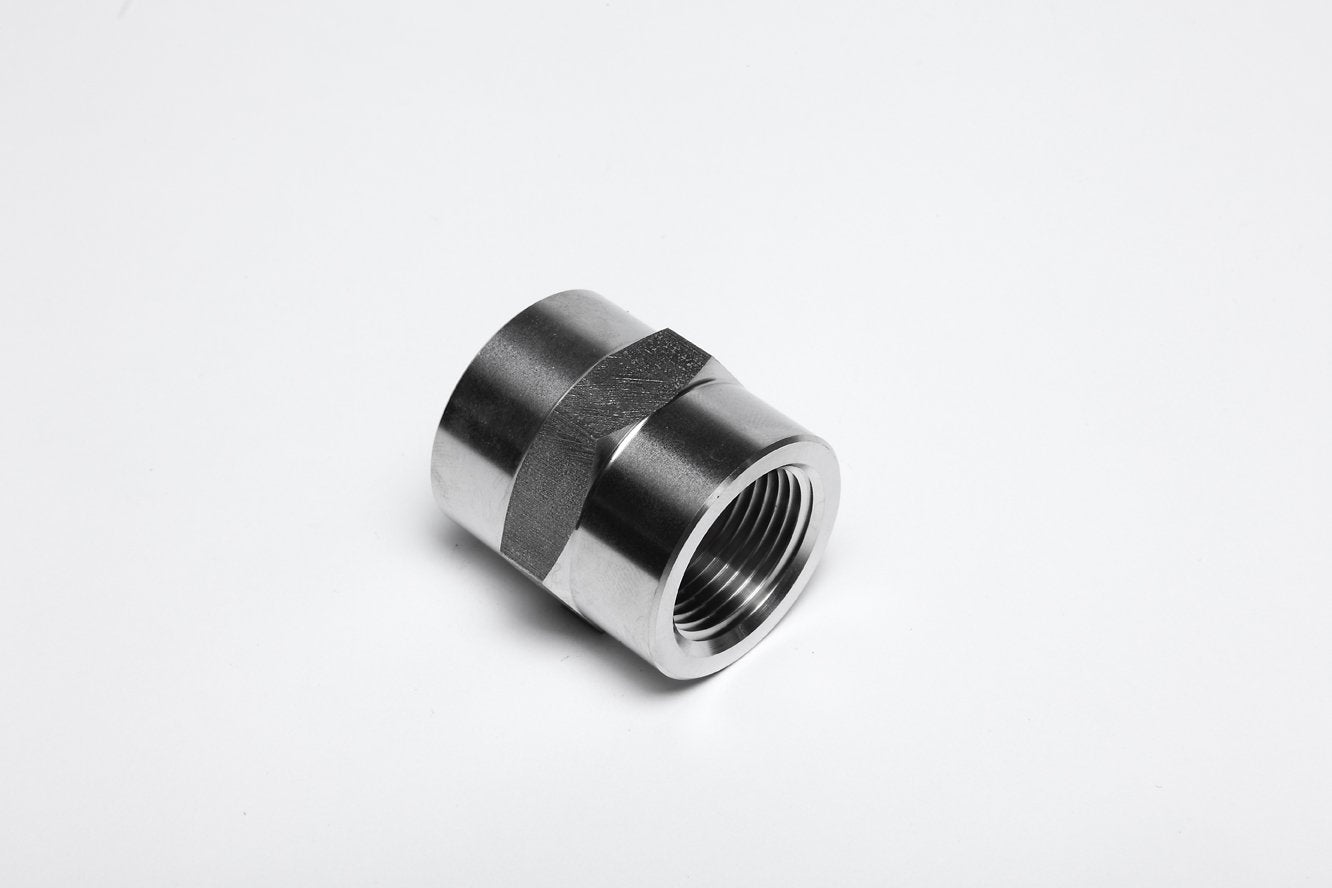 1/8" NPT SAE HEX GRIP COUPLING-C-5NT-02 - Custom Fittings