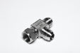 3/4"-16 JIC SWIVEL FEMALE RUN / MALE RUN / MALE BRANCH TEE-SRT-500-08 - Custom Fittings