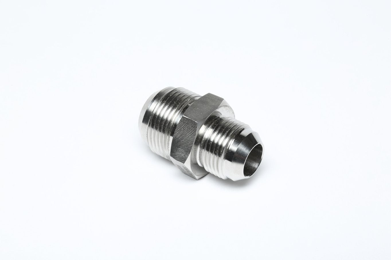 9/16"-18 JIC x 7/16"-20 JIC MALE / MALE HEX ADAPTOR-UR-500-06-04 - Custom Fittings