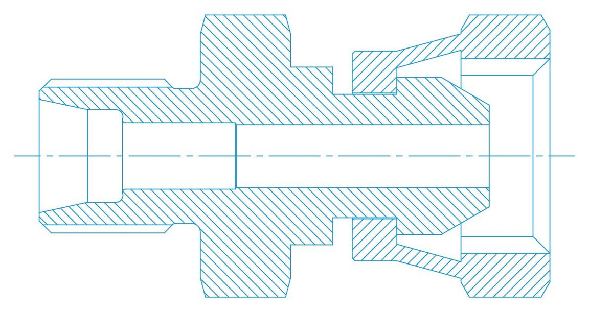 Fitting Engineering Graphics Aerospace Fittings — Custom Fittings