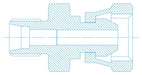 FLARELESS MALE x BSP (CONE SEAT) SWIVEL, EQUAL & REDUCER | UFSC-8BP - Custom Fittings