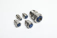 MALE TEST x METRIC MALE - (TEST / FLUSH FITTING), EQUAL & REDUCER | UOMS-9M - Custom Fittings